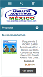 Mobile Screenshot of aparatos-auditivos-mexico.com